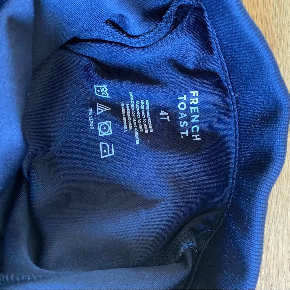 Girls 4T French Toast Classic Navy Skort - Picture 4 of 5